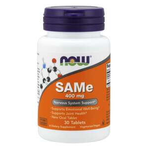 Now® Foods NOW SAMe (S-adenosylmethionin), 400 mg, 30 tablet