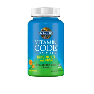 Garden of life Vitamin Code Kids Multi with Iron (multivitamín pro děti, pomeranč) - 90 medvídků