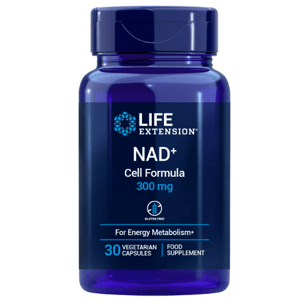 Life Extension NAD+ NIAGEN®, Nicotinamide riboside, 300 mg, 30 kapslí