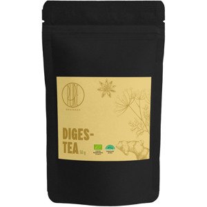 BrainMax Pure DIGES-TEA, bylinný čaj pro dobré trávení, 50 g, BIO Objem: 50 g *CZ-BIO-001 certifikát / Směs bylin pro správné zažívání a dobré trávení