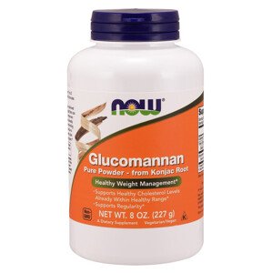 Now® Foods NOW Glucomannan z kořene Konjac, prášek, 227 g