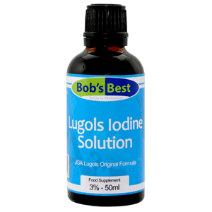 Bob's Best Lugol's Iodine Solution 3%, jód, 50 ml