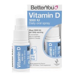 BetterYou Vitamin D1000, ústní sprej, 15 ml