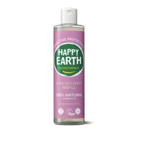 Happy Earth - Deodorant sprej, levandule ylang, náhradní náplň, 300 ml