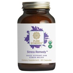 Pure Synergy Organic Stress Remedy, 60 rostlinných kapslí