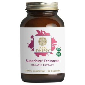Pure Synergy Organic SuperPure Echinacea, 60 rostlinných kapslí