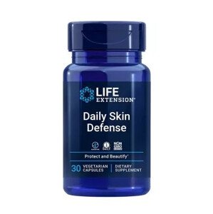 Life Extension Daily Skin Defense, Ochrana kůže, 30 rostlinných kapslí