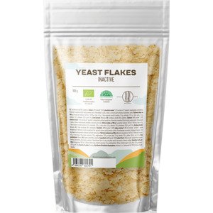 BrainMax Pure Yeast flakes, lahůdkové droždí, BIO, 100 g *CZ-BIO-001 certifikát