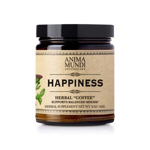 Anima Mundi Organic Happiness Powder, směs bylin pro uklidnění, BIO, 141 g Doplněk stravy