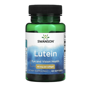 Swanson Lutein (zdraví očí), 40 mg, 60 softgelových kapslí Doplněk stravy