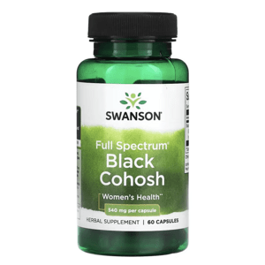 Swanson Full Spectrum Black Cohosh, 540 mg, 60 kapslí Doplněk stravy