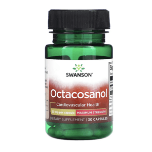 Swanson Osctacosanol, Maximum Strength, 20 mg, 30 kapslí Doplněk stravy