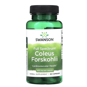 Swanson Full Spectrum Coleus Forskohlii, 400 mg, 60 kapslí