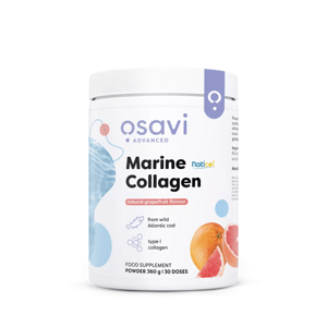 Osavi Marine Collagen Wild Cod Grapefruit, Mořský kolagen z divoké tresky, grep, 360 g Doplněk stravy