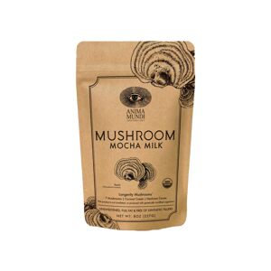 Anima Mundi Mushroom Mocha Milk, mléko s vitálními houbami, 227 g Doplněk stravy
