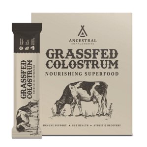 Ancestral Supplements, Grass-fed Beef Colostrum, kravské kolostrum, 30 sáčků Doplněk stravy