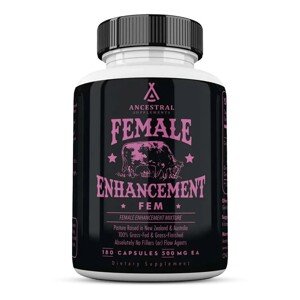 Newtraceuticals Ancestral Supplements, Female Enhanced Mixture, pro zdraví ženy, 180 kapslí,  60 dávek Doplněk stravy
