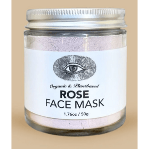 Anima Mundi Rose Face Mask, pleťová maska na obličej z růže, prášek, 50 g