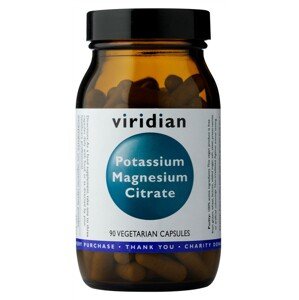 Viridian Potassium Magnesium Citrate 90 kapslí (Draslík-Hořčík)