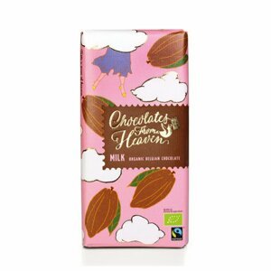 Chocolates from Heaven - BIO mléčná čokoláda 37%, 100g *CZ-BIO-001 certifikát