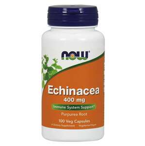 Now® Foods NOW Echinacea (Třapatka), 400 mg, 100 rostlinných kapslí