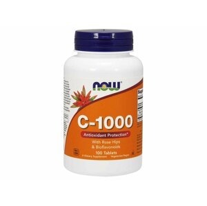 Now® Foods NOW Vitamin C-1000 s bioflavonoidy a šípkem, 100 tablet