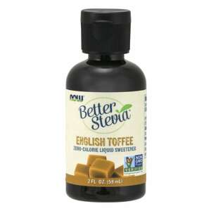 Now® Foods NOW Better Stevia Liquid, Anglický karamel, 59ml