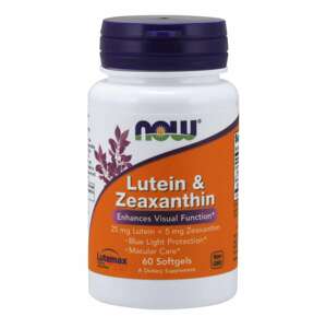Now® Foods NOW Lutein & Zeaxanthin (zdraví očí), 60 softgel kapslí