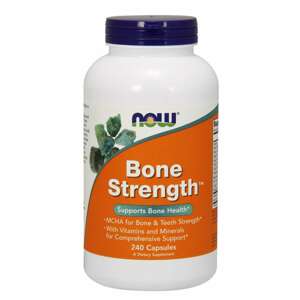 Now® Foods NOW Bone Strength (silné kosti), 240 kapslí
