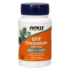 Now® Foods NOW Chromium GTF, 200 µg, 100 tablet