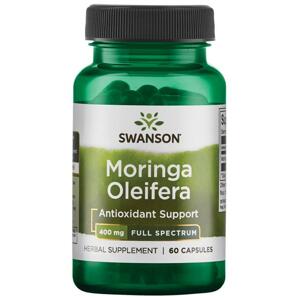 Swanson Moringa Oleifera (Moringa olejodárná), 400 mg, 60 kapslí