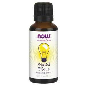 Now® Foods NOW Essential Oil, Mental Focus oil (éterický olej mentální soustředění), 30 ml