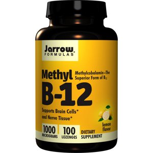 Jarrow Formulas Jarrow Methyl B-12, 1000 mcg, 100 pastiliek Expirace: 2/2024