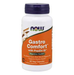 Now® Foods NOW Gastro Comfort s PepZin GI, 60 rostlinných kapslí