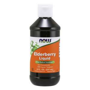 Now® Foods NOW Elderberry Liquid, Bezinka, 237 ml