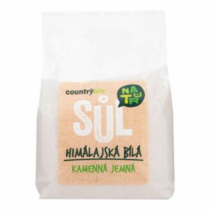 CountryLife Himalájská sůl bílá jemná 0,5kg