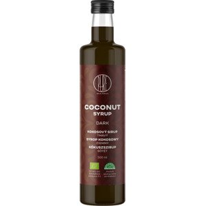 BrainMax Pure Coconut Syrup - Dark, Kokosový sirup - tmavý, BIO, 500 ml *CZ-BIO-001 certifikát