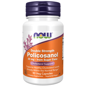 Now® Foods NOW Policosanol 20 mg, 90 rostlinných kapslí