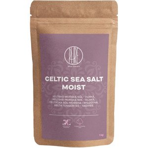 BrainMax Pure Celtic Sea Salt, Moist, Keltská mořská sůl, vlhká, 1000 g Keltská mořská sůl