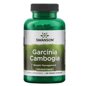Swanson Garcinia Cambogia, 250 mg, 120 rostlinných kapslí