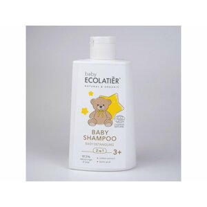 Ecolatiér ECOLATIER - Dětský šampón 2v1, snadné rozčesávání 3+, 250 ml