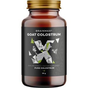 BrainMax Goat Colostrum, kozí kolostrum v prášku, 50 g Kolostrum v prášku