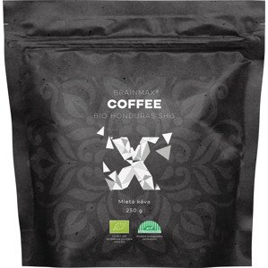 BrainMax Coffee Káva Honduras SHG, mletá, BIO, 250 g *CZ-BIO-001 certifikát