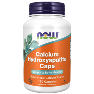 Now® Foods NOW Calcium Hydroxyapatite, (vápník, hydroxyapatit vápenatý), 120 kapslí
