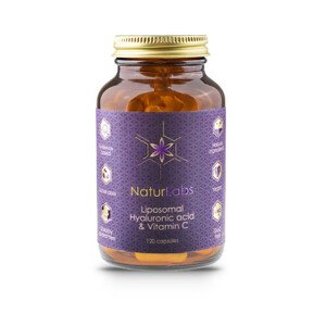 NaturLabs - Liposomální Kyselina Hyaluronová + Vitamín C, 120 kapslí
