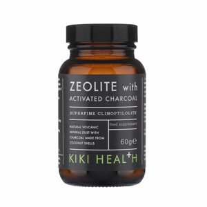 KIKI Health Zeolite With Activated Charcoal (Zeolit s aktivním uhlím), 60g
