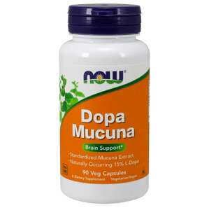 Now® Foods NOW DOPA Mucuna, 90 rostlinných kapslí