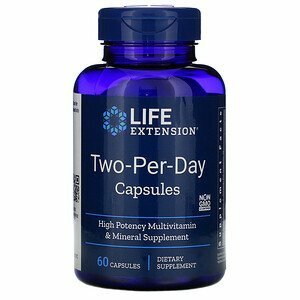 Life Extension Two Per Day multivitamin, 60 kapslí