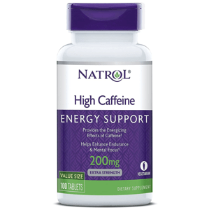 Natrol High Caffeine 200 mg (kofein), 100 tablet
