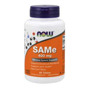 Now® Foods NOW SAMe (S-adenosylmethionin), 400 mg, 60 tablet